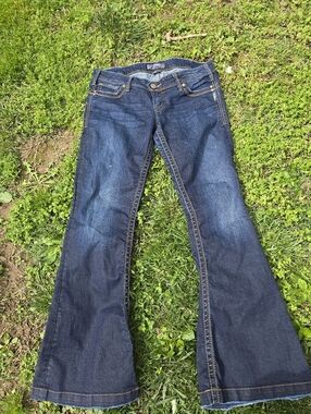 Silver Camden Rose Bell Jeans